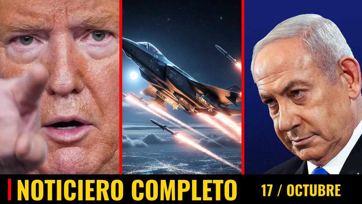 PepeEnVivo's tweet photo. 🔥NOTICIERO COMPLETO: OTAN | METEORITO | HURACAN | IRÁN | PROTESTAS | NAS... https://t.co/z780qFLFvQ a través de @YouTube https://t.co/IabTzelsw6