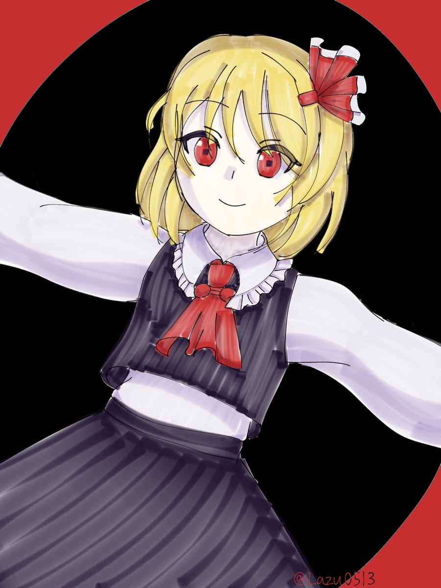 Lazu0513's tweet photo. #ルーミア https://t.co/ZhidsRqVGn
