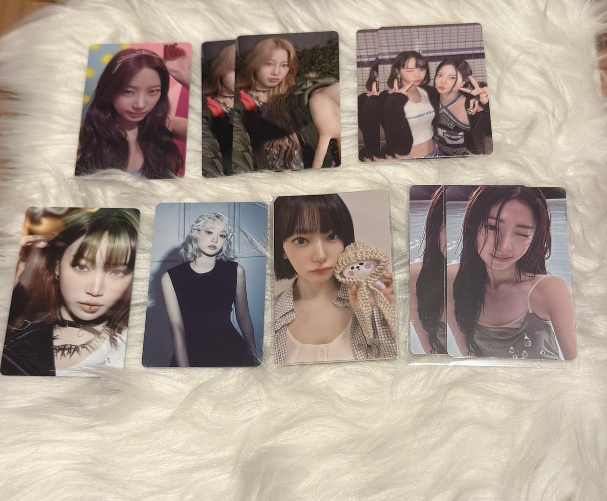 eunchechezz's tweet photo. LE SSERAFIM トレカ 買取

譲:画像の物

求:買取1枚目(一律1枚200円)
            2枚目(相談させて下さい🥺)
            3枚目(一律1枚100円)

郵送でも京セラ手渡しでも可能です🥺
(郵送の場合➕送料でお願いします🙇🏻‍♀️)

気軽にお声がけ下さい🙇🏻‍♀️✨️ https://t.co/7hM5Jf7L7R