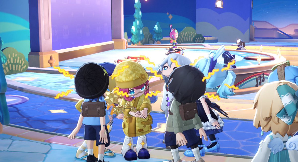 guruguru_gnsn's tweet photo. 昨日は初めて大人数で遊ぶことができて良かったなー、またリリース版でも遊びたい！愉快な人達だったへへ
 #プチプラネットお試し移住日記 https://t.co/GW68FBT3RO