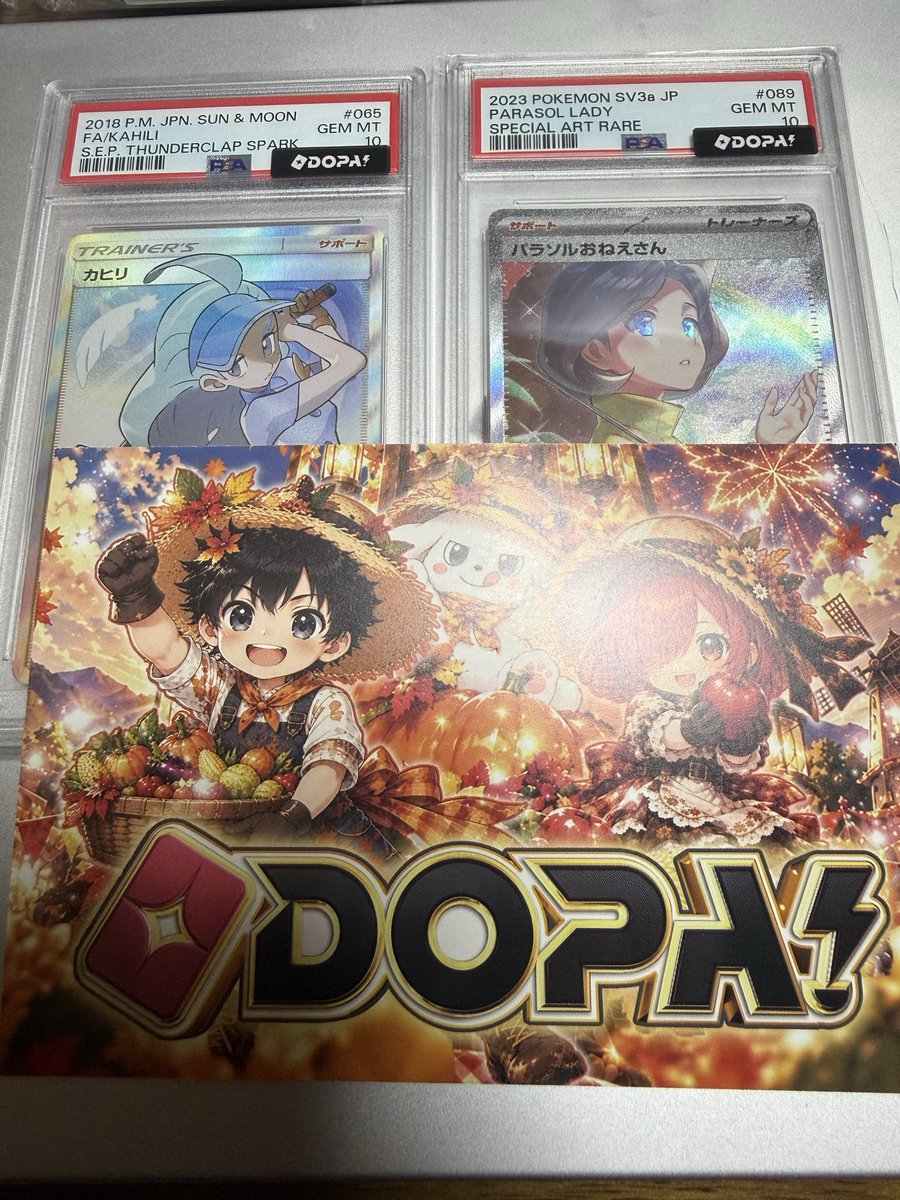 Nameko_pokeca's tweet photo. 届いた
欲しかったぱらそるおねぇさん😘

#DOPA当選報告
#なめこのオリパ https://t.co/gLBai9C7FD