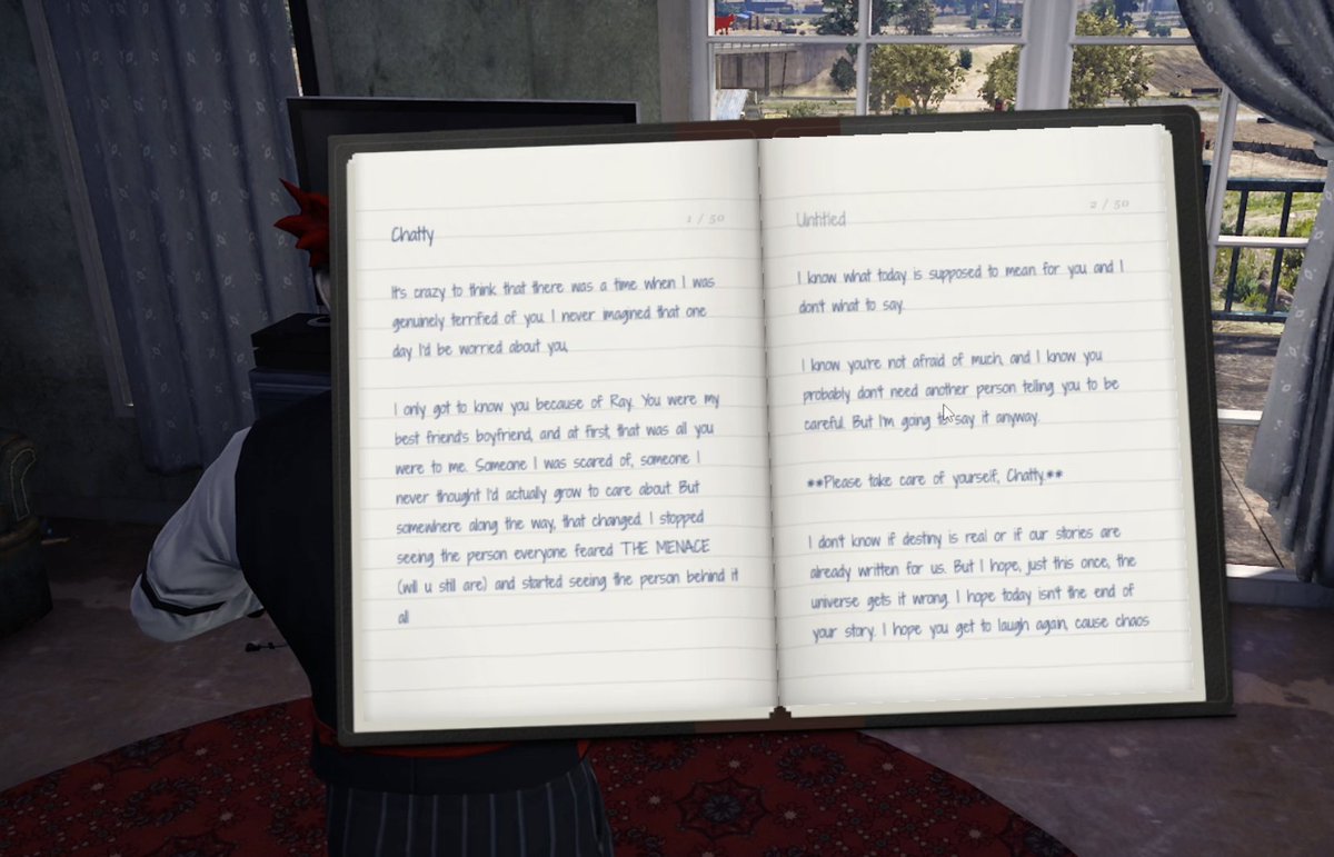 Yupjessie's tweet photo. Kitty's letter to Chatty MY HEART https://t.co/riiMNFs8By
