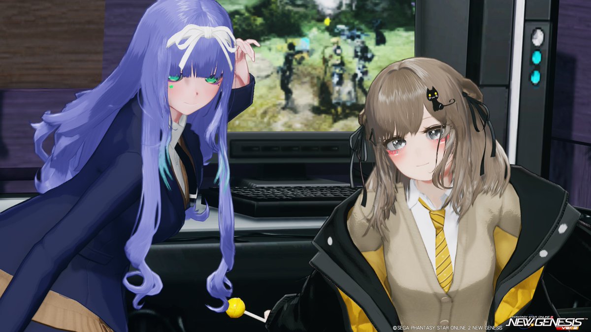 nyo_pso2ngs's tweet photo. ウラさん（@ulaula_ship5）
加籃菜さん（@karana_pso2） https://t.co/gDCR584tMo