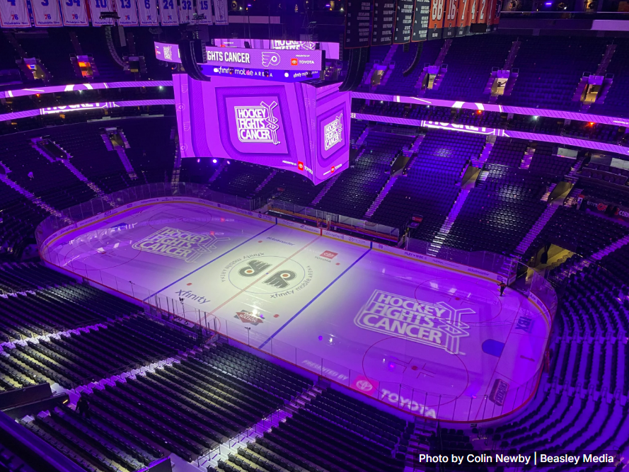 ToNewbyginnings's tweet photo. The Flyers flipped the postgame spotlight to an even bigger winner than Matvei Michkov or Porter Martone.... @jasonmyrt #PuckCancer 

⬇️ FULL Story from @975TheFanatic ✍️ https://t.co/IMRcdfw8JR