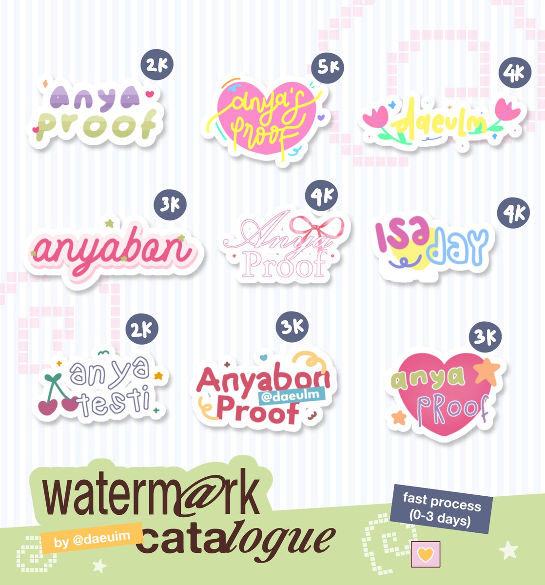daeuIm's tweet photo. help rt please? thank u! ᐢ..ᐢ

( : open ) now! custom wm watermark commission! ₊˚⊹ 🍎💬 available for custom &amp;&amp; by catalogue! (˶>⩊<˶)🩷

#bealanja https://t.co/CH9RJxUIYP