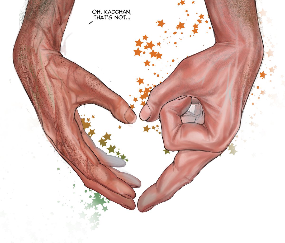 RemmieRoo's tweet photo. That's my interpretation of Kacchan's hands, i guess before and after he uses his quirk lmao, the bkdk is just a plus 

#bkdk #ktdk https://t.co/n6dwuTkkF4