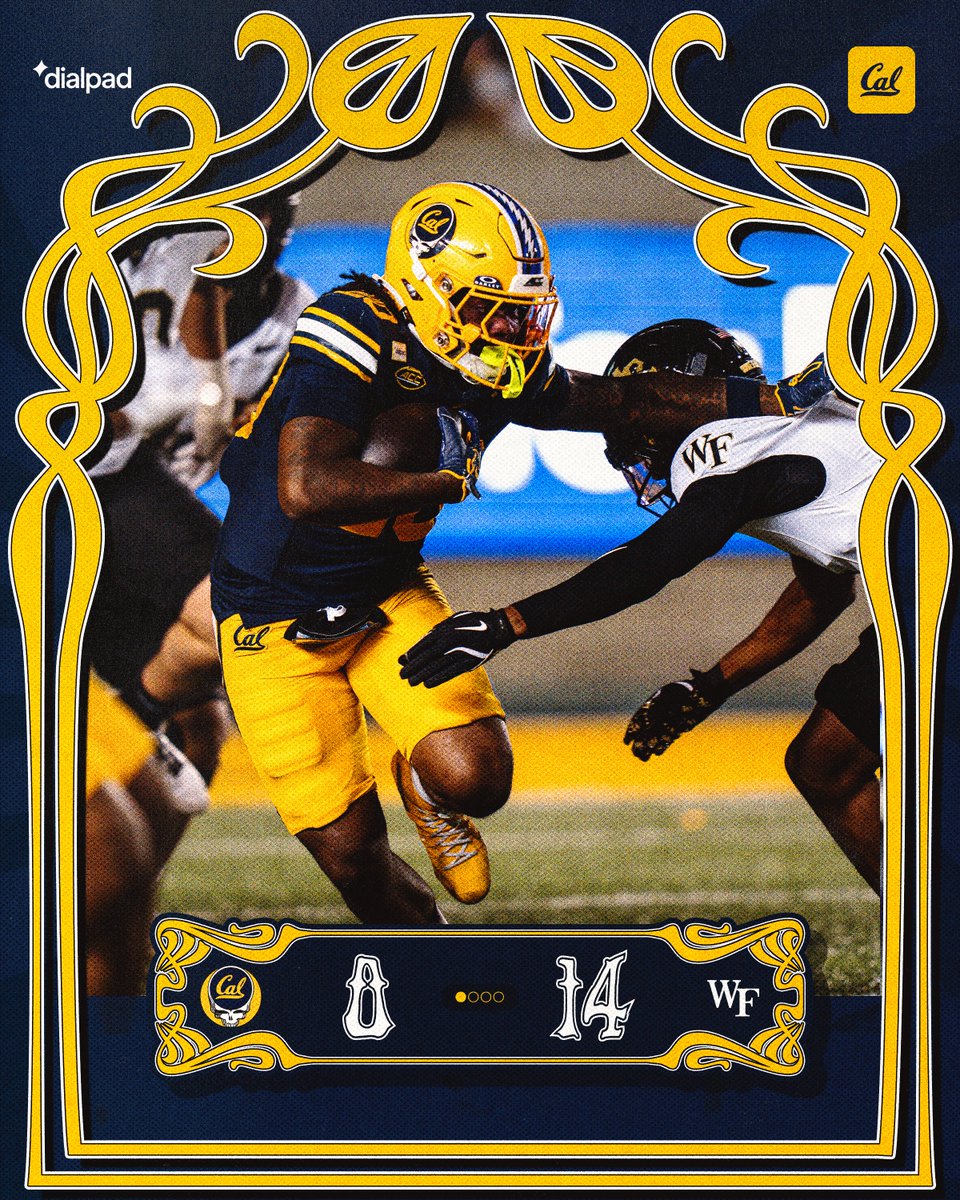CalFootball's tweet photo. 🟡🔵🔵🔵

#GoBears https://t.co/y3CW1ffBau