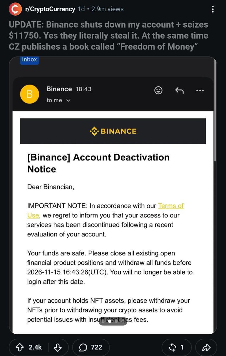 web3viren's tweet photo. Not your wallet, not your coins. https://t.co/IufYZTV1h8