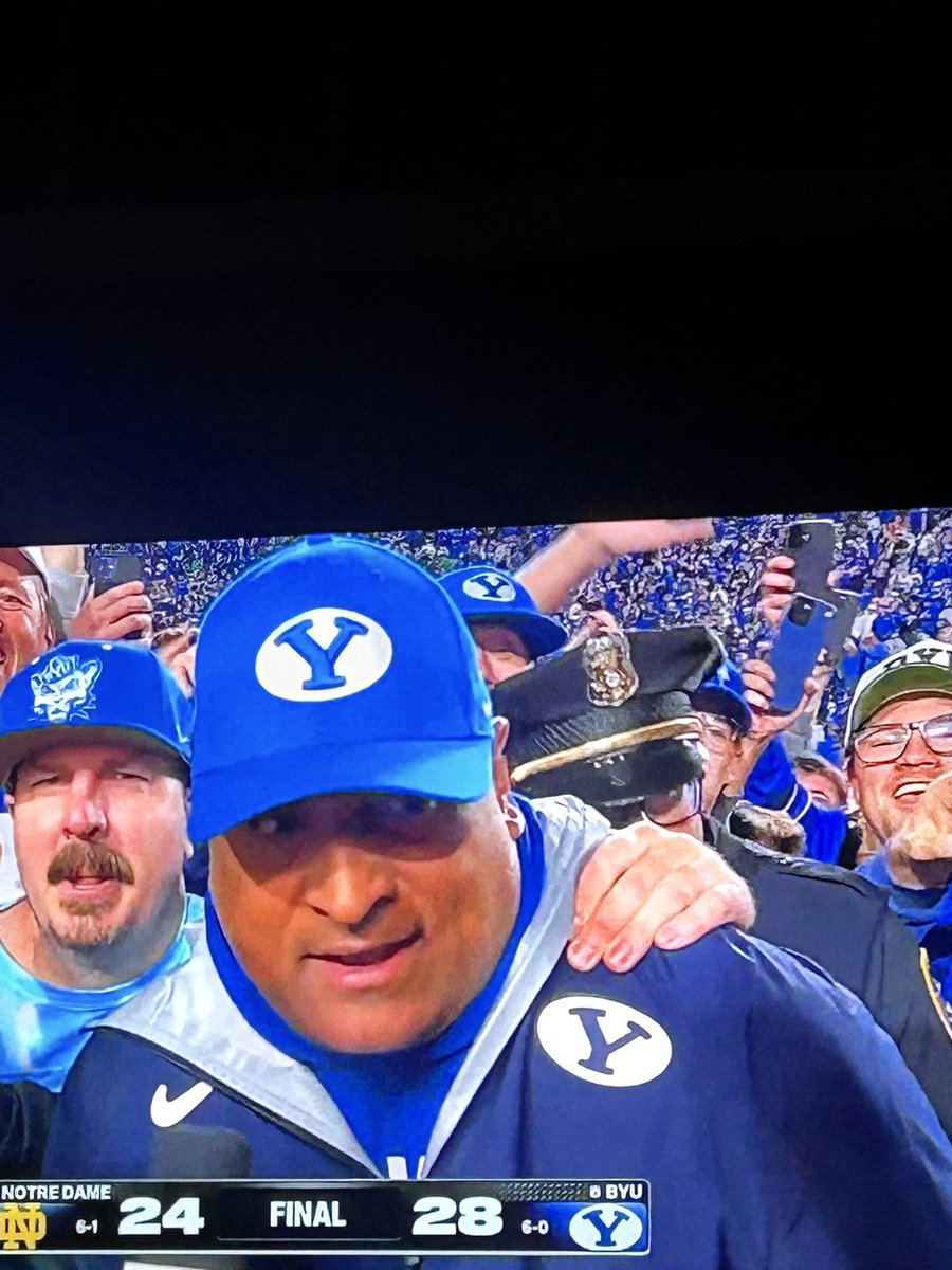 bkeisel99's tweet photo. Congratulations to Kalani and the @BYUfootball program!Excellent game and finish!
Go Cougs! https://t.co/l9LzqBz0sv