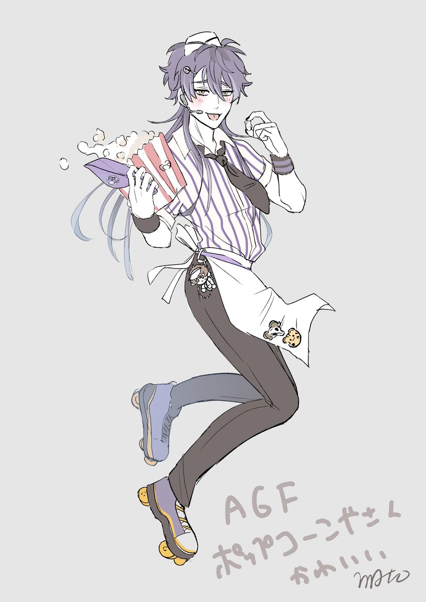 mattt0_n's tweet photo. 今年もAGF書き下ろしありがとう😭
気が向いたらちゃんと描きたいラフ https://t.co/BK3KRKmBVy