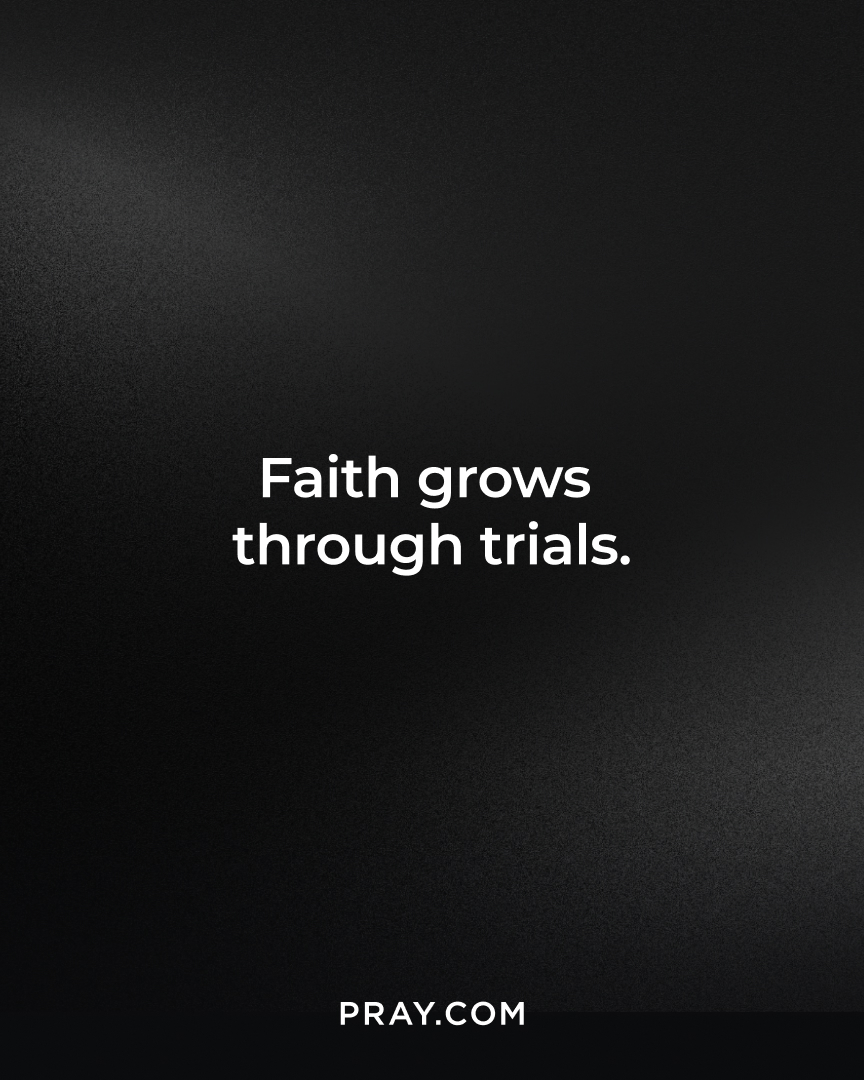 pray's tweet photo. Faith grows through trials. 🙏❤️

The hardest seasons can teach us to trust God in ways the easy ones never could.

Every struggle is an opportunity to lean on His strength, hold on to His promises, and grow closer to Him.

Your trials don't have to weaken your faith. They can strengthen it.

Tap the link to subscribe and grow your faith daily. 🙏

#Faith #TrustGod #FaithThroughTrials #GodIsFaithful #HopeInGod
