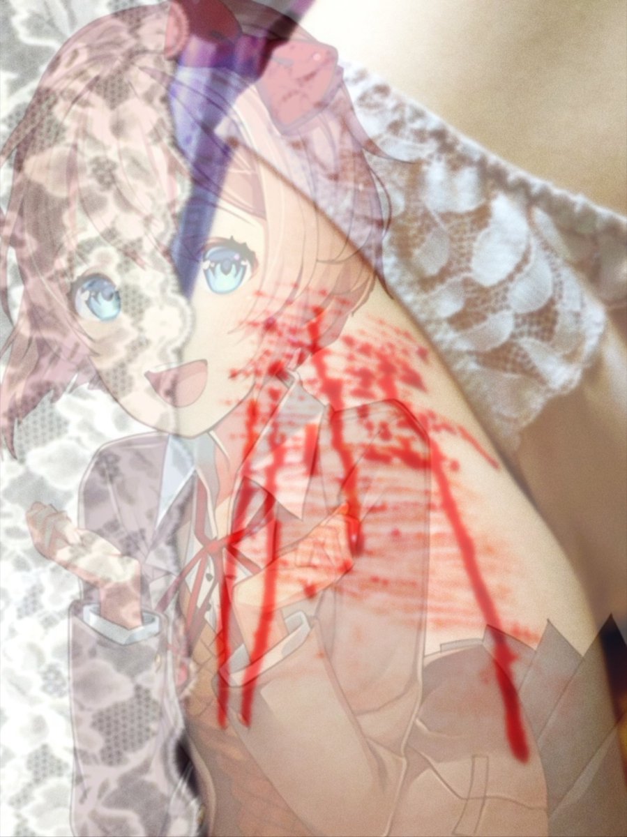 euphoric4ngel's tweet photo. fake sfx makeup for halloween ai generated #shedtwt #slittwt #shrtwt #988twt 
cuts on thighs <3 https://t.co/jsgPFqM9Kq