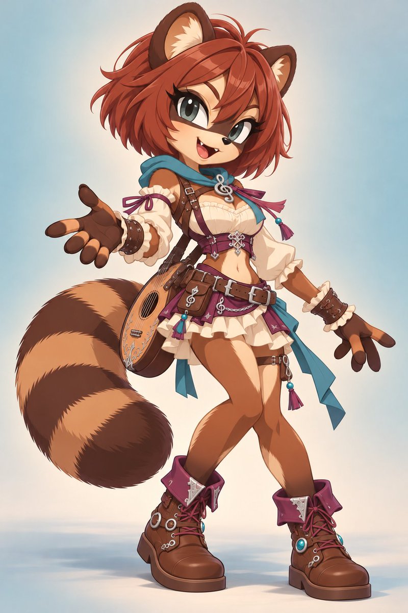 Madd_Katter's tweet photo. @EvaGlitchAI Probably going to catch some heat for this, but here it is none-the-less.  A sonic inspired character transformation!  Turns your OC into a character that would fit within the Sonic world!  Enjoy!! =D https://t.co/aKlq6XTfg3