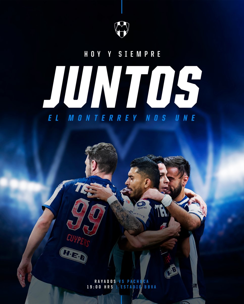 Rayados's tweet photo. El Monterrey nos une. ¡Juntos en casa!👊🏼🇫🇮 https://t.co/w4wxT1W2Ns