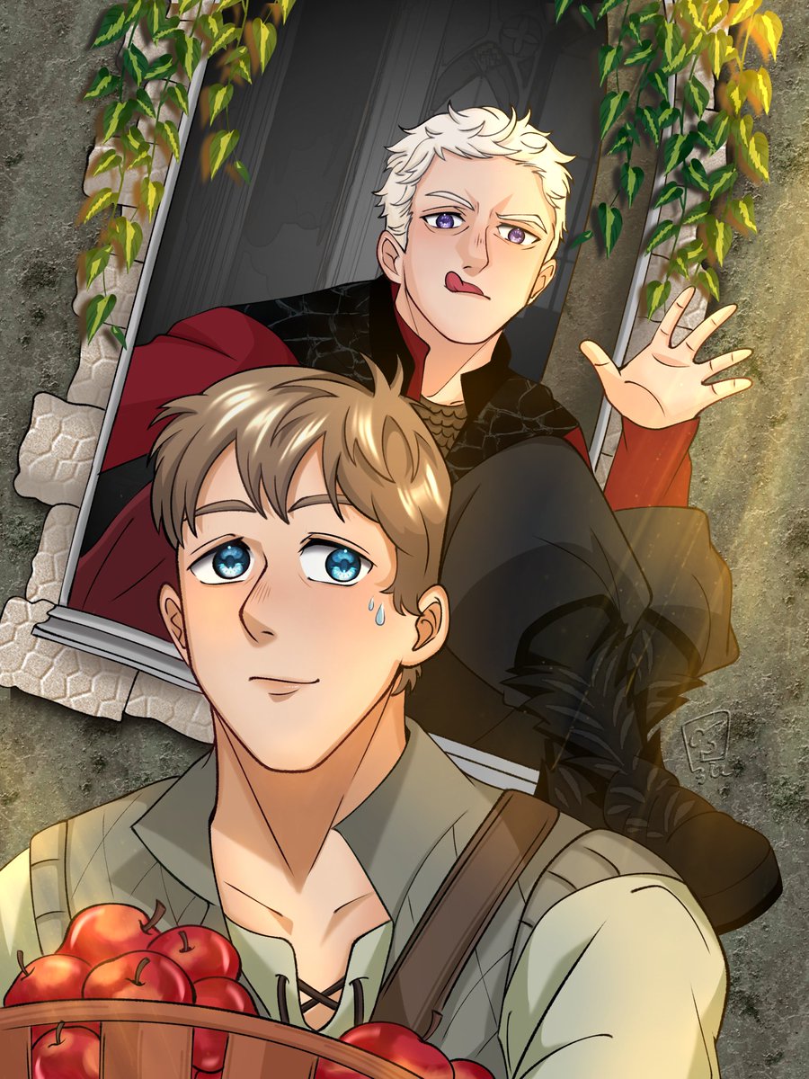 nasgorrcabeijo's tweet photo. ser duncan the tall and pretty prince aerion brightflame 🍎 

#akotsk #dunkaerion https://t.co/wutE0HEabO