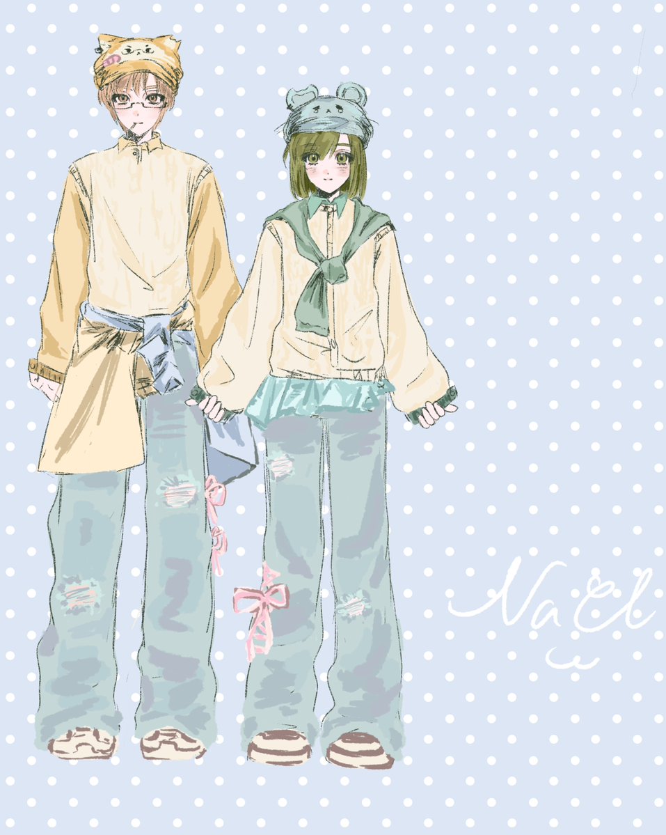 NaCl_ak's tweet photo. #オガアキ 服やズボンにリボンをつけるのが大好き🎀🥹 https://t.co/VSfvodrpZn