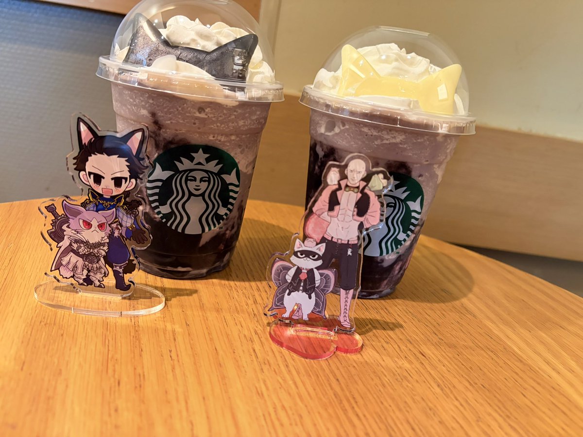 kanranda's tweet photo. 昨日はきしゃさんと遊びりゅんたろーさんと遊びしてきて楽しかった！！
ばるふぁるくドリンクも美味しかった😊😊 https://t.co/Xz5cvWJQRf