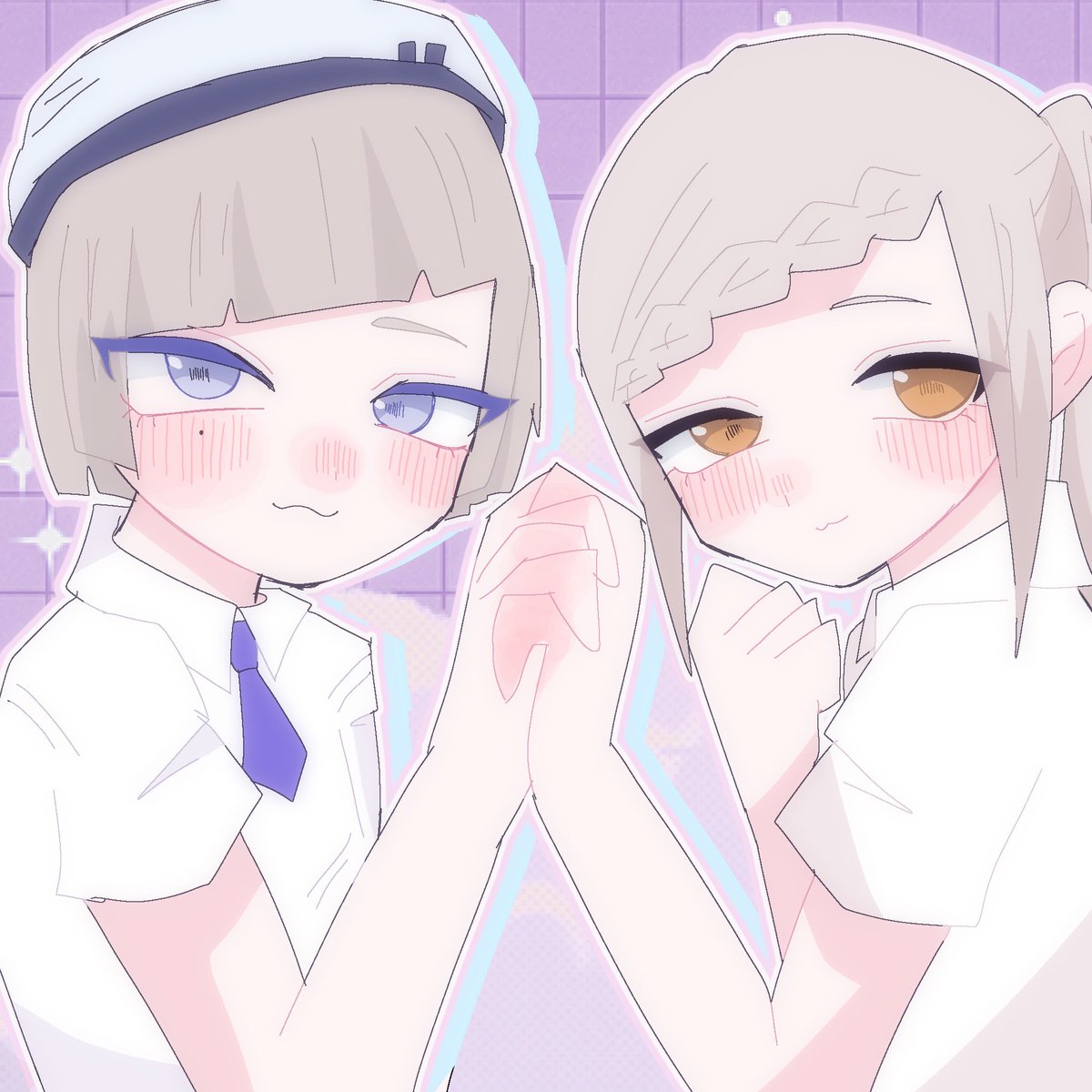 weird_01001's tweet photo. 今まで描き合いしたやつとか https://t.co/s1ifs5KoYj