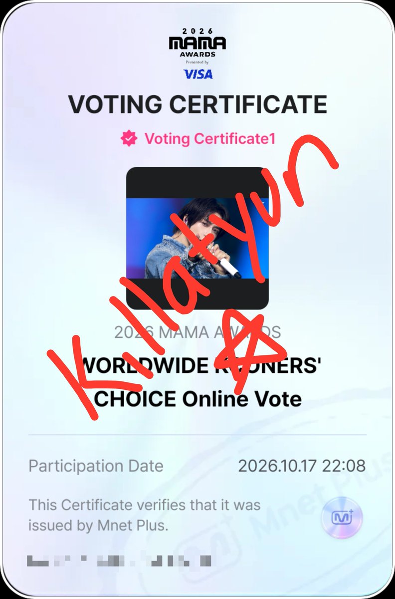 killatyun's tweet photo. una disculpa si me tardo en subir mis votos es q estoy de viaje 

#2026MAMAVOTE 
#tomorrowxtogether https://t.co/ZHVRjJmrvP