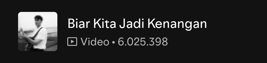 Paulmoon_Realm's tweet photo. 6.000.000+++ streams on Spotify , Biar Kita Jadi Kenanga - Paul Aro π.. Terimakasih teman-teman udah selalu stream BKJK.. β¨οΈ
#PaulAro
#PaulmoonRealm https://t.co/2bwR24PzSF