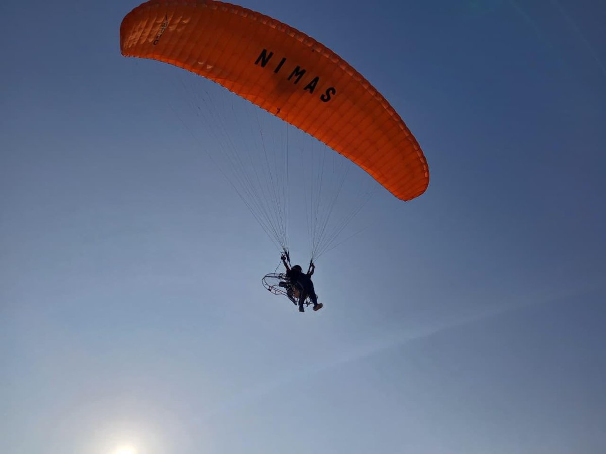 nccner's tweet photo. MISSION ACCOMPLISHED ! 🪂

30 SW cadets successfully complete NCC's 1st All India Girl Basic Paramotor Course at NIMAS, Guwahati with their final solo flight & earn their wings!

COURAGE TO CONQUER, SPIRIT TO SOAR! They didn't just learn to fly, they learned to lead! Fearless. Focused. Flying High! 💪✈️

#NariShakti #NCC #YuvaShakti

@HQ_DG_NCC
@vatsvirendra1 
@assam_dsyw
@easterncomd