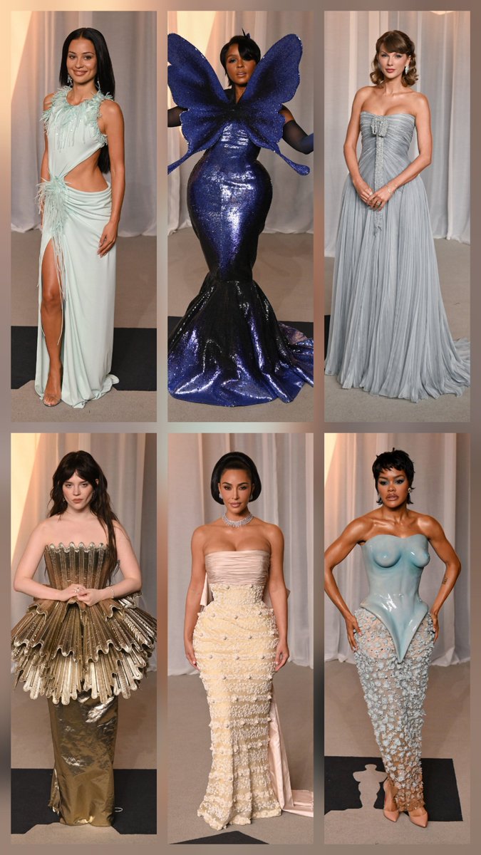 lovesicknamo's tweet photo. The way Academy Museum Gala outdid Met Gala 2026. https://t.co/Ys7QrwutNA