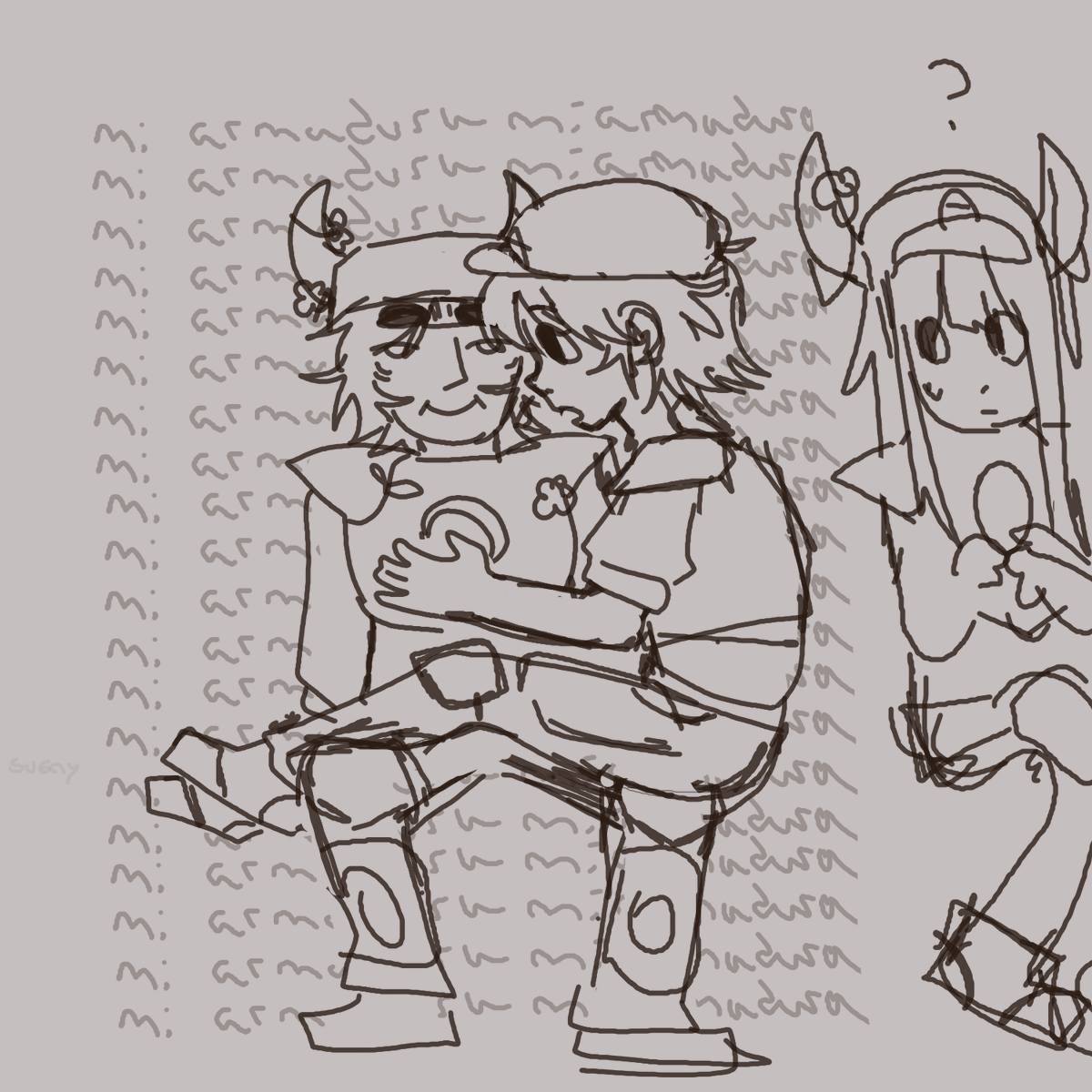 su6ny's tweet photo. tambien este lo hice mientras se me fue el wiifi todo deforme todo mas dibujado pero los amo haganle fanfics https://t.co/tSETDv3AoV