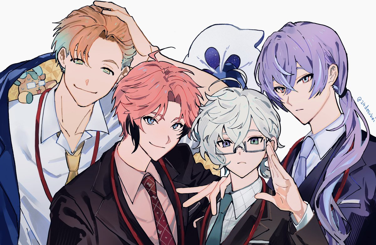24dosukoi's tweet photo. バイト組 https://t.co/Sf5DM2HTcF
