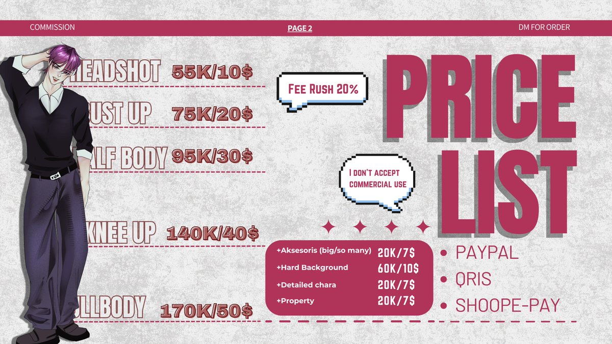 youngzeee8's tweet photo. PRICE LIST https://t.co/x7KL1rIf1E