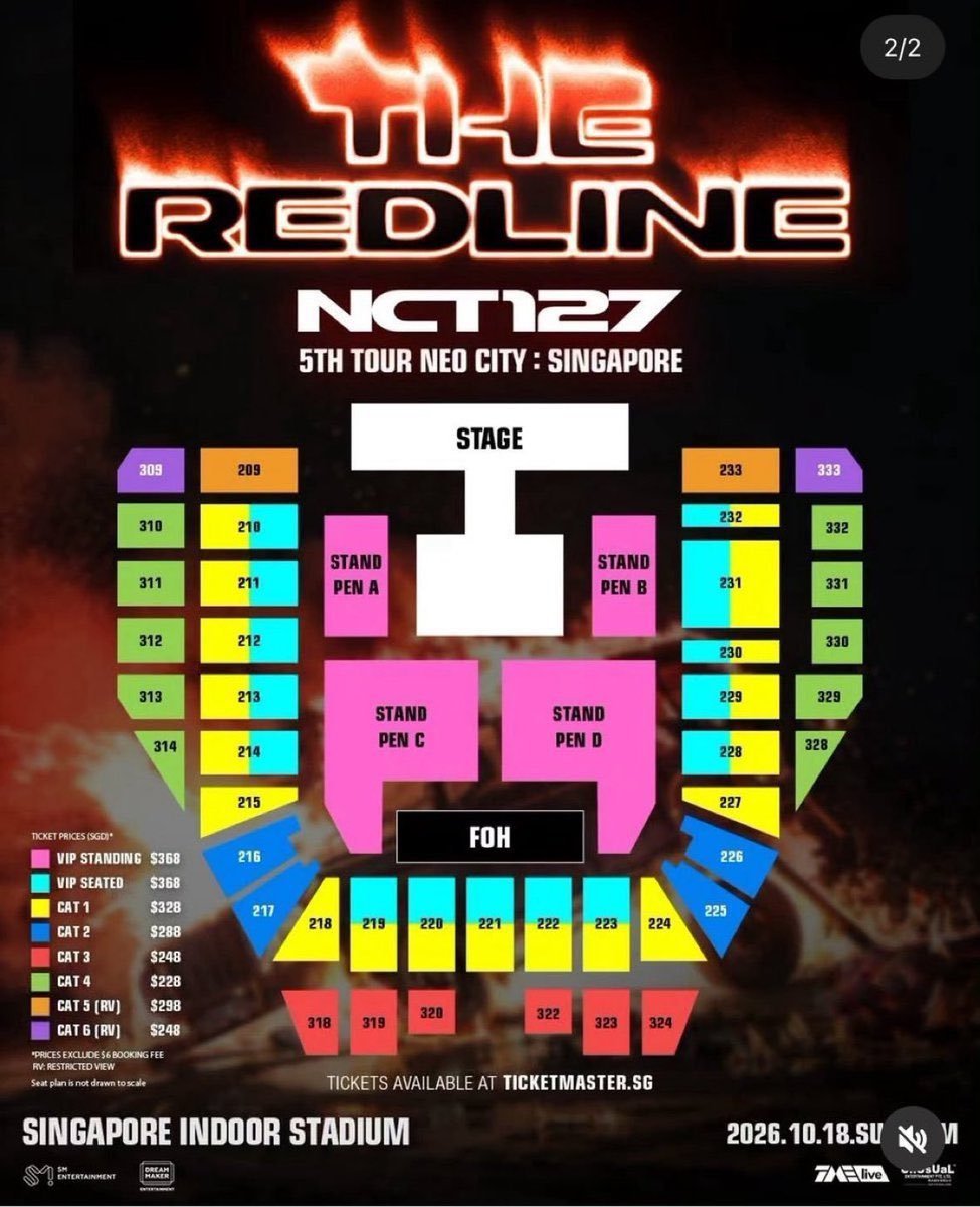 mariel_ish's tweet photo. WTS/LFB 🎟️ NCT 127 REDLINE SINGAPORE

Looking for tickets? Categories available:
VIP STANDING &amp; SEATED
CAT 1 &amp; 2
CAT 3 &amp; 4
CAT 5 &amp; 6

Contact via DM or LINE/TELEGRAM ✅ https://t.co/f3iDA1Mhzy