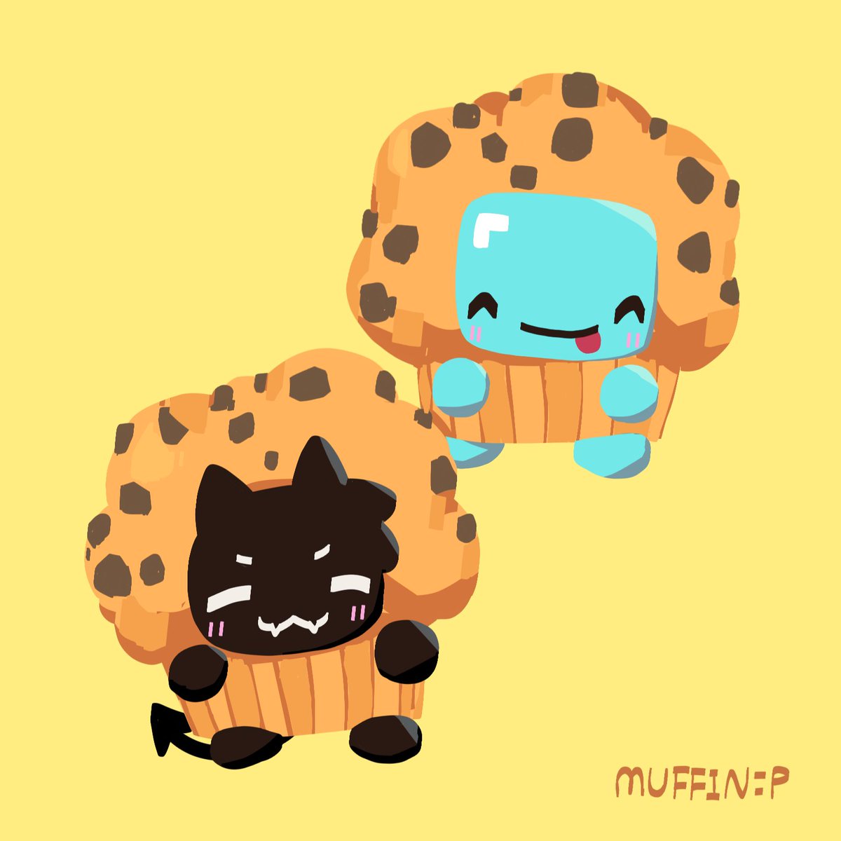 Paomian233m4vj's tweet photo. happy muffin day！(≧∇≦)/
two muffins here for everyone
#skephalo #skeppyfanart #badboyhalofanart https://t.co/wmnlBK2NoM
