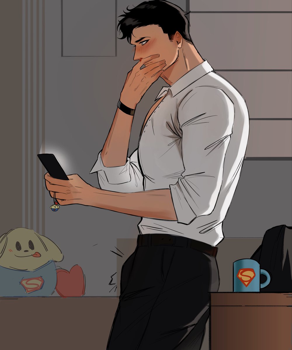 B4real34's tweet photo. ‘I know he’s bad for my health, but I still wanna try it.’

Bruces reaction 

Part 2/7
Fic by: @AnaWrites_ 
Art: @httinas 

https://t.co/twgYDPsdKt https://t.co/j9cxzMAoRZ
