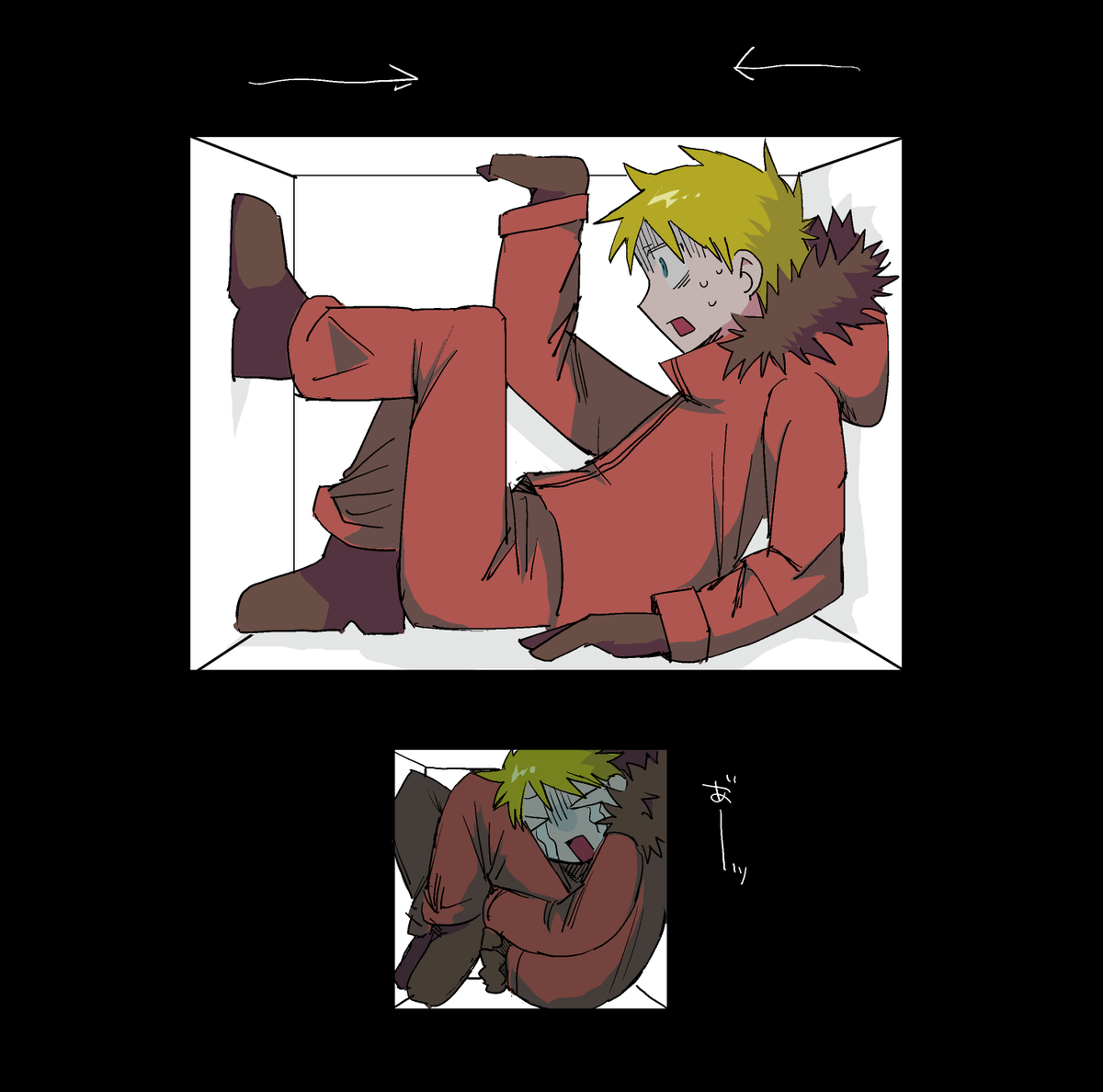 zmyo012's tweet photo. 箱詰めで圧縮されて死ぬやつ https://t.co/weVL3uOMF0