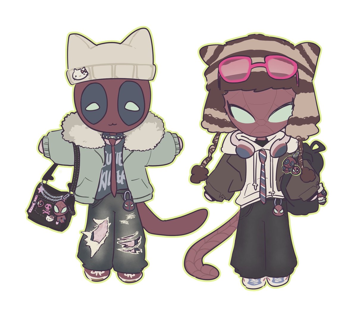 616shno__1's tweet photo. #spideypool #덷거미 https://t.co/JEUGkaOakM
