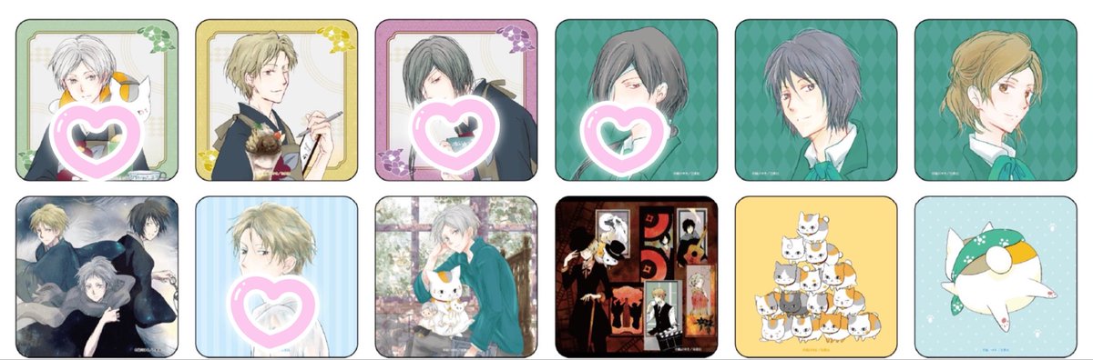 kyo_echo_o's tweet photo. 【交換】 夏目友人帳 コラボ カフェ 和風 コースター 特典

譲）画像1

求） 画像2 ♡
※夏目&amp;ニャンコ先生は、描き下ろし夏目との交換のみ。まとめて優先です。
※内容によってお返事お時間いただく場合があります。

※郵送、ご都合合えば大阪手渡し可 https://t.co/NfeU2nK3oF