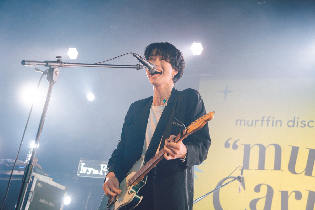 murffindiscs's tweet photo. 【📢セットリスト公開】
murffin discs 20th Anniversary
”murffin carnival!!”

《 SCRAMBLE STAGE 》
15:50〜 Ivy to Fraudulent Game
@IvytFG 

photo by 堤瑛史
@teru_ttm 

Ivy to Fraudulent Gameのチケット情報はこちら💁
https://t.co/14Eo0MgLM3

#murffincarnival #IvytoFraudulentGame https://t.co/wYv8Hw3GLc
