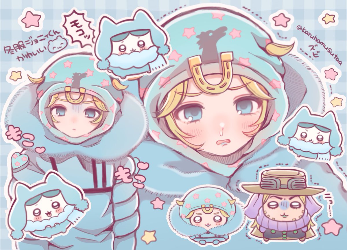 karuhamusutaa's tweet photo. #jjba #jjbafanart
冬服🐁モコモコで可愛い https://t.co/OeVuLdOVIH