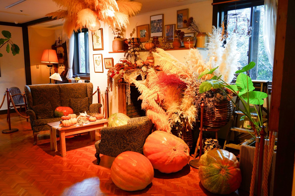odderyaya's tweet photo. 2026.10.14
布引ハーブ園
ハロウィンの飾り付け https://t.co/s6VHi69mKD
