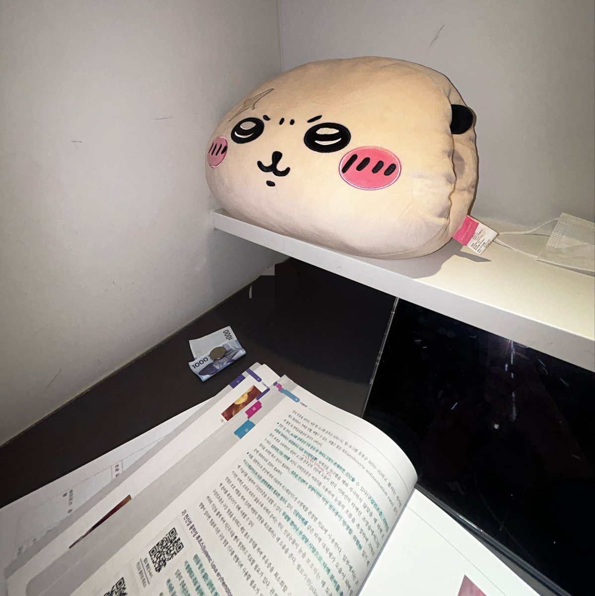 loveyaqq's tweet photo. 푸하하하하하하하🤣☝️☝️
랏코샘.나공부하는거딱지켜봐.감시해줘. https://t.co/E9CsgWwZsC