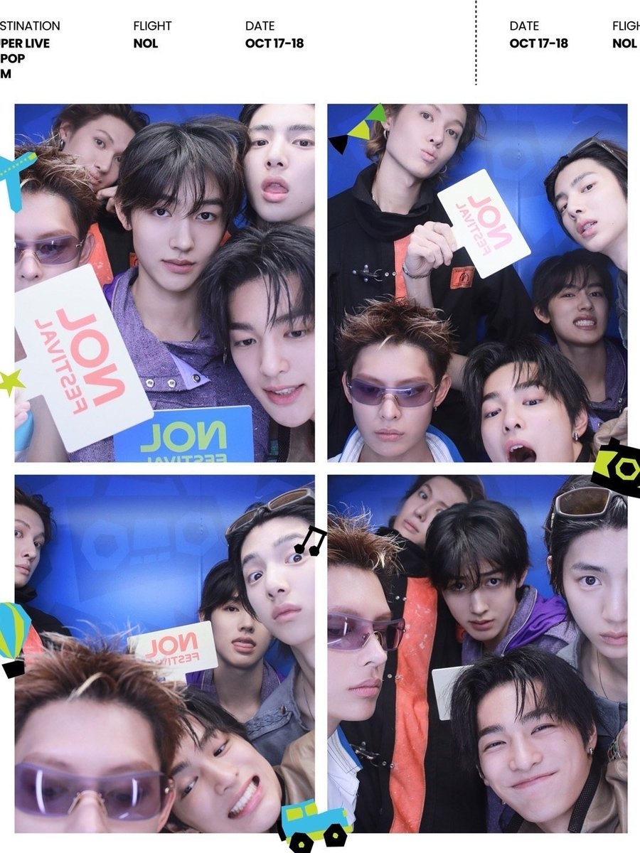 CORZTEEN's tweet photo. Nol Festival photobooth turned into a whole lot of fun, as expected. We had our own ideas of what a good picture should look like, and somehow the random poses made the cut. The boys will be boys, but at least the visuals never disappoint. 💥 https://t.co/RT0hzXMy77