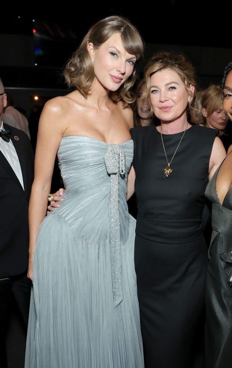 swiftsmer's tweet photo. taylor swift and meredith grey finally reunited https://t.co/t38qfJowjX
