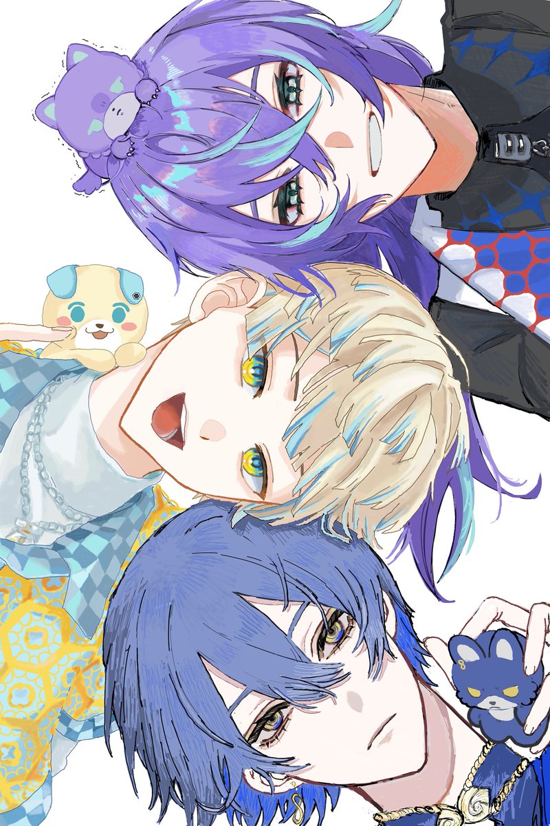 17mbxZ's tweet photo. 連日絵チャしたよ🩵🤩

💜@nazuzu_09 ￤💙@cls____3 https://t.co/IeXWudTRwm