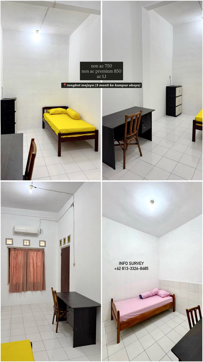 freafebri's tweet photo. @sbyfess aku ada kak di daerah rungkut mejoyo, mulai 750rb aja perbulan😊 bs langsung survey! https://t.co/vW3moRxteG