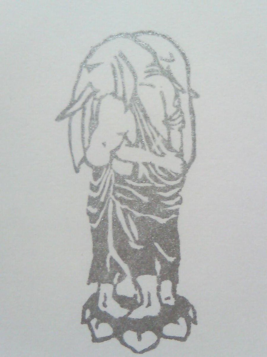 gana4759's tweet photo. 昔作った双身歓喜天の消しゴムはんこ
男尊女尊の描き分けがいい感じ

この頃ぐらい絵描いたり物作ったりできるようになりたいなー https://t.co/nygmVmLeML