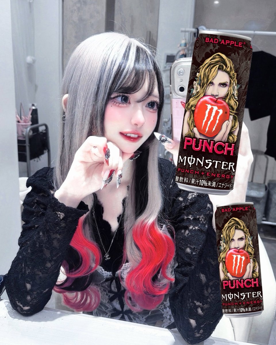 Liii_Riii's tweet photo. モンスターイメージで染めてきた『バッドアップルver.』🥀⛓️ https://t.co/J1w95hhqji