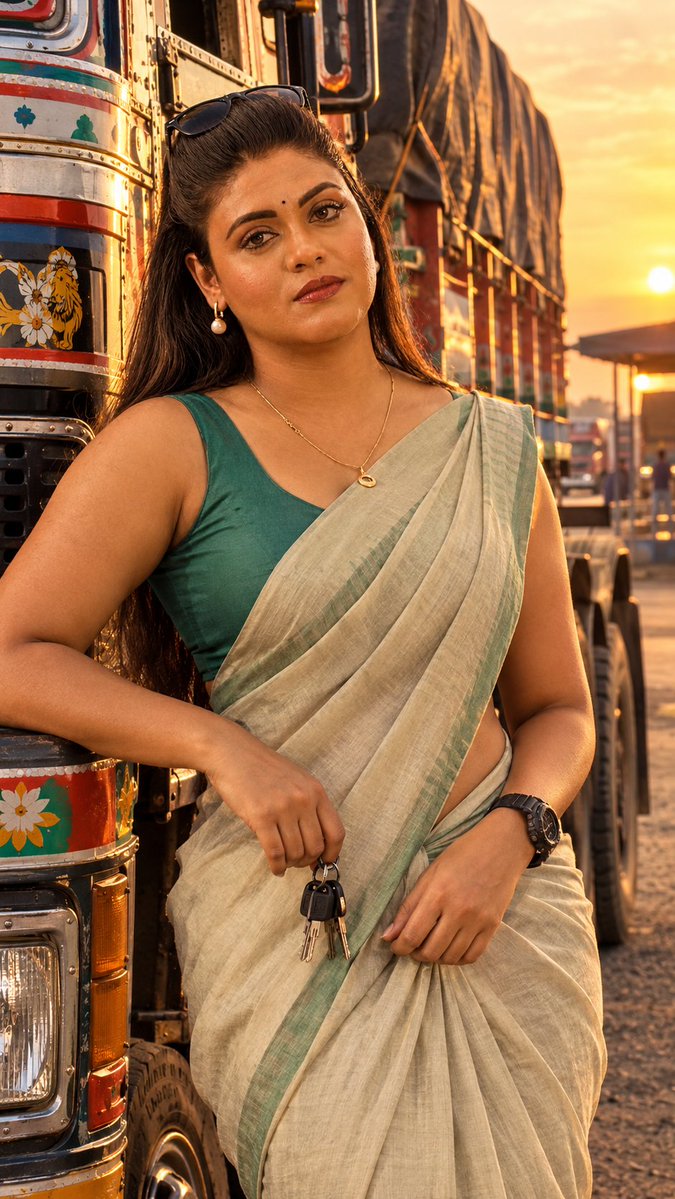 TN_Lorry's tweet photo. 👩 Wife: “அத்தான், நம்ம கார் பிரேக் டவுன் ஆயிடுச்சு!”
👨 Husband: “மெக்கானிக்கை கூப்பிடு!

Wife: “அதோ லாரி டிரைவர் வர்றாரு… அவரையே கேட்போம்!” https://t.co/9Ri6EIyjHb