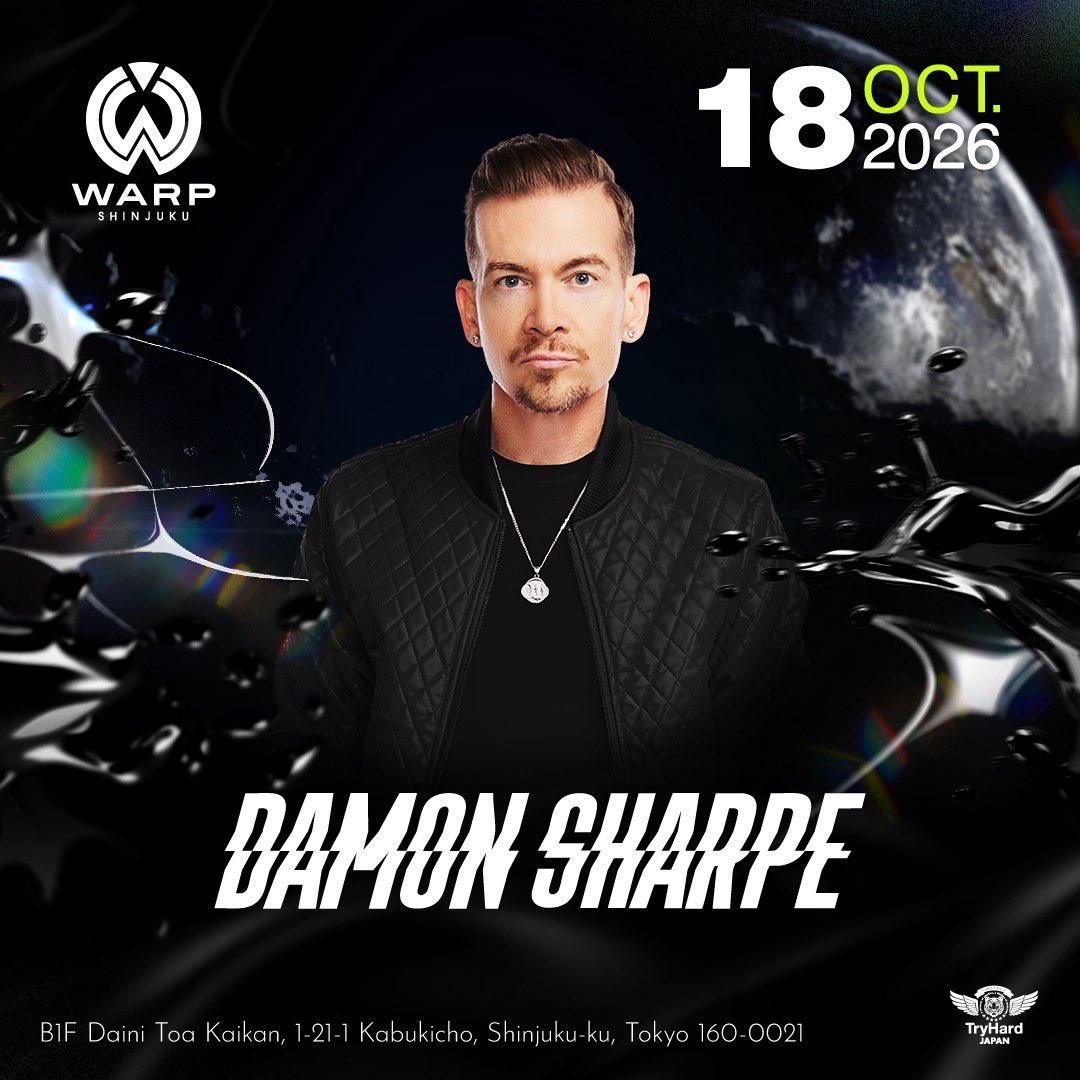 DJ_TOMOPIRO's tweet photo. Tonight 10/18/SUN
at. WARP SHINJUKU
✅https://t.co/MpE7SJqYsC https://t.co/wy5vtHIdzS