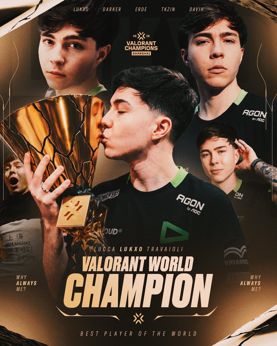 loud_lukxo's tweet photo. CAMPEÃO MUNDIAL DE VALORANT E MVP DA CHAMPIONS🙏

Há 6 meses falei que era o melhor nessa porra. Hoje, provei pra todos que desacreditaram de mim.

Amanhã pode ser você. Acredite.