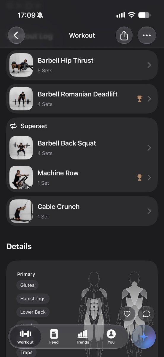 BrightMinho's tweet photo. สิ่งที่ Apple Watch แต่ค่ายอื่นไม่มี 
คือ App Store ที่มีนักพัฒนาแอปเขียนแอปดี ๆ ขึ้นมาครับ Ecosystem เค้าแข็งแรงมาก

- แอป Bevel ใช้ฟรี ก็เพียงพอ (รูปที่ 1,2)
ดูค่า Strain, Recovery, Sleep , Health Monitor
(ส่วนฟีเจอร์ AI, อายุร่างกาย จ่ายตังนะ)
ค่าพวกนี้ฟรี จากข้อมูลใน Apple Watch ที่เก็บตลอดนี่แหละ ถ้าคุณยังเอาข้อมูลนี้มาใช้ประโยชน์ไม่ได้ ก็ไม่ต้องไปซื้อ WHOOP เลย เปลืองเงินเปล่า ๆ

- แอป Motra ฟรี (รูปที่ 3,4)
สำหรับคนเข้ายิม แล้วขี้เกียจบันทึกข้อมูล ก็เปิดแอป AI มันจะจับท่าที่เราเล่น (ยกเว้นท่าที่ออกแต่ขา แขนนิ่ง อย่าง Abductor จะวัดไม่ได้) นับจำนวนครั้งได้ บอกได้ว่าเล่นท่าอะไร โดยที่เราไม่ต้องทำอะไรมาก อาจจะแค่ใส่ตัวเลขน้ำหนัก ซึ่งก็สะดวกมากขึ้นแล้ว ไม่ต้องจำอะไรเยอะ

ขนาดดึงข้อ มือเราแทบไม่ขยับ มันยังวัดได้เลย
ท่าพวก Squat อะไรงี้ก็วัดได้หมด นี่ขนาดตัวฟรีนะ

ถ้าจ่ายเงินเดือนละร้อยกว่า ผมรู้นึกนิด ๆ ว่า AI จะฉลาดกว่า แยกท่าได้ละเอียดกว่า