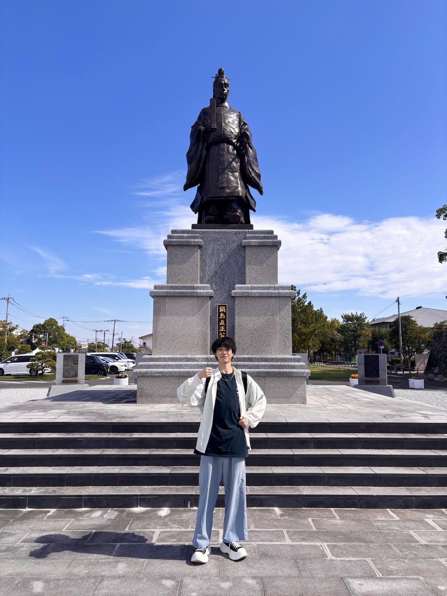 OsuzuKoki's tweet photo. こんにちは！☀️

はじめて佐賀県に来ました！
穏やかな雰囲気で、食べ物も美味しくて最高です！

本日16時から、『NHK佐賀オータムフェス』にて開催の「 #アオアシ season2」トークショーに出演させていただきます！

ご来場される方はぜひ、よろしくお願いいたします！☺️ https://t.co/IivODzdRBP